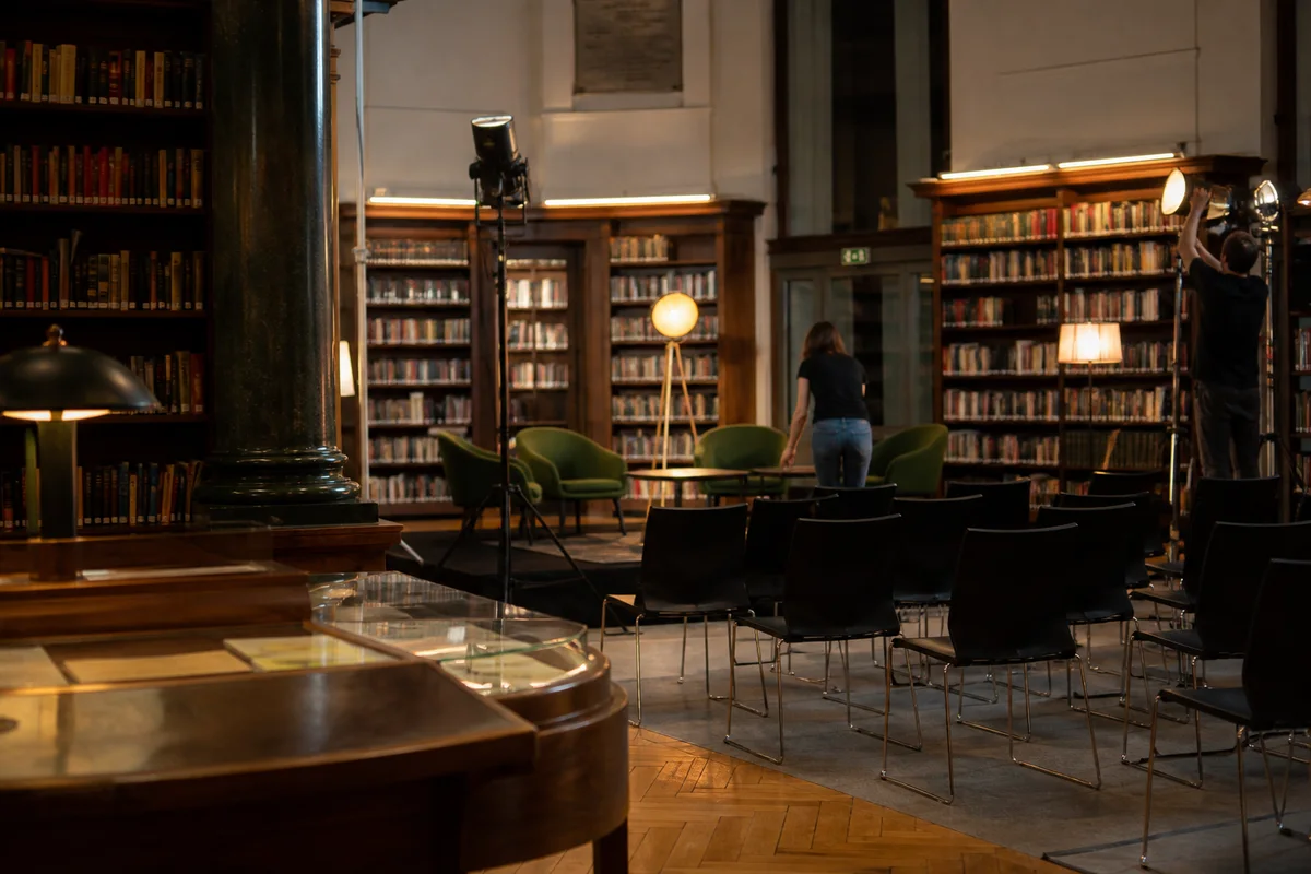 Editorial delivery context for £100k+ public-sector award for cultural programming and venue operations in a public library