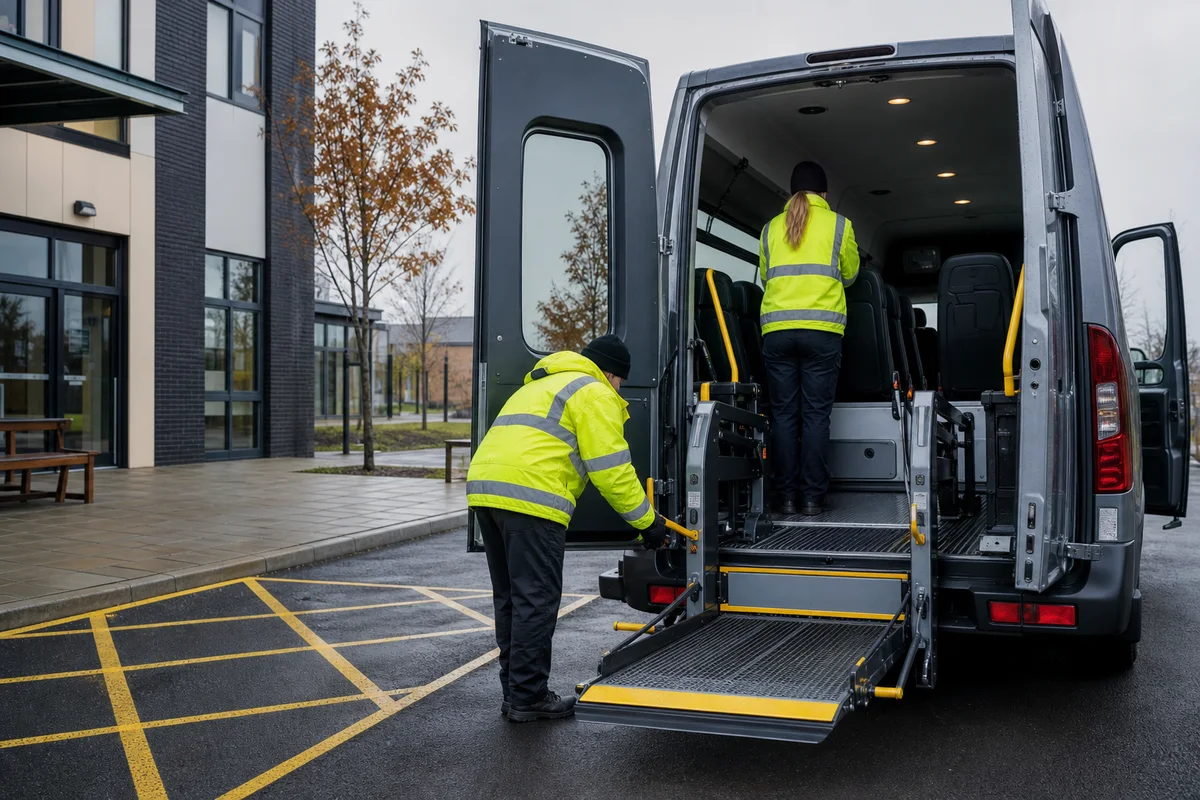 Editorial delivery context for £500k+ public-sector award for accessible school-bus transport for children with send
