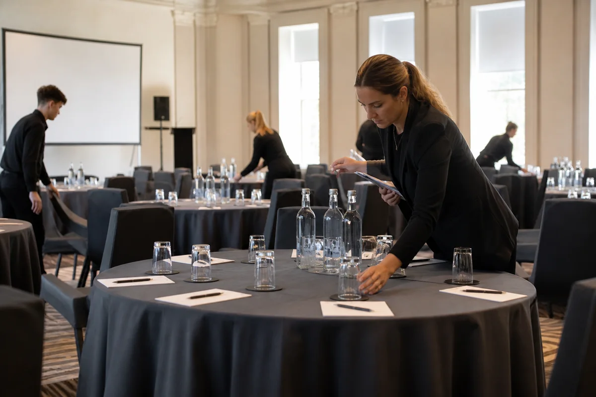 Editorial delivery context for £1m+ public-sector award for government meeting and event booking services