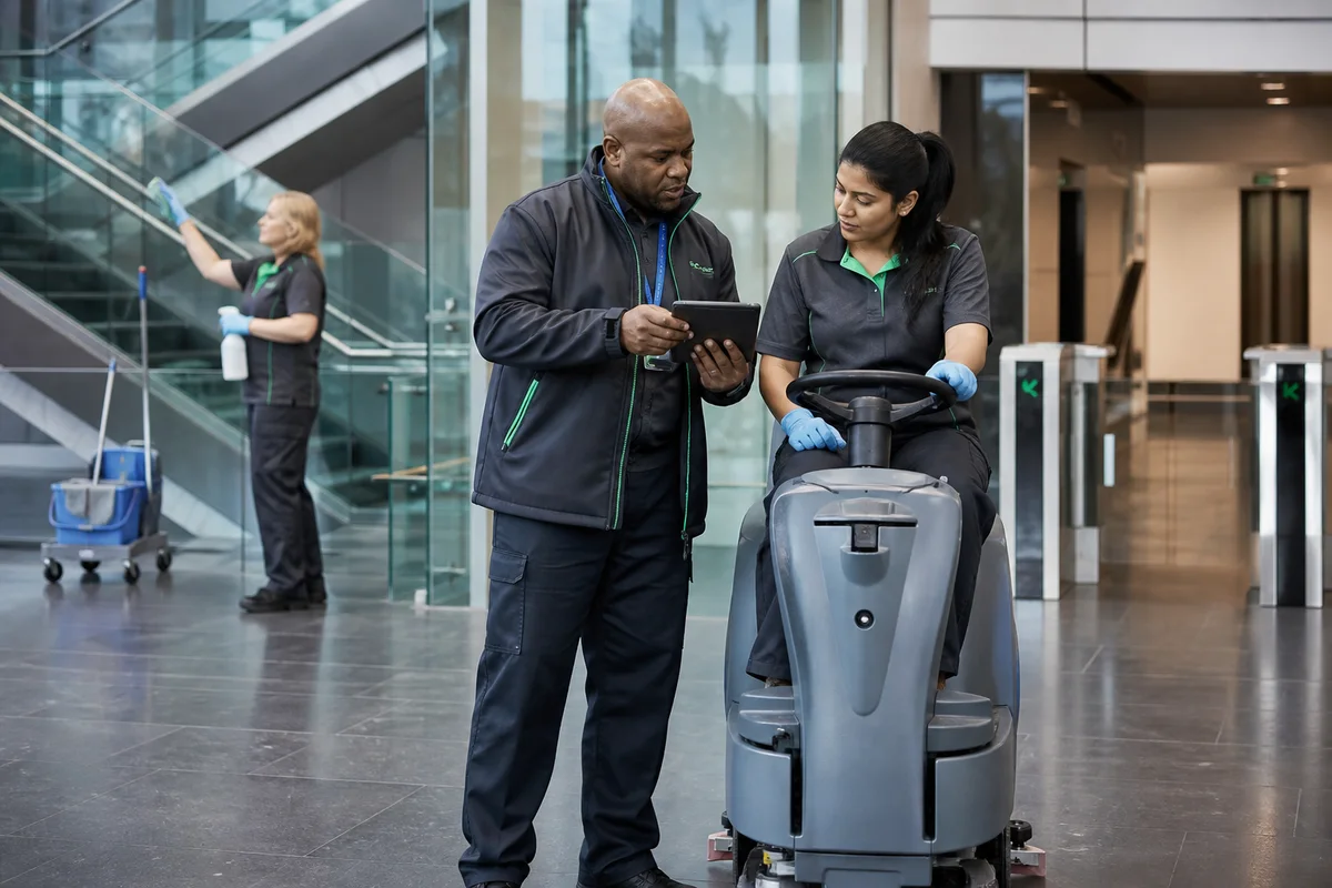 Editorial delivery context for £25m+ private-sector award for multi-site workplace services for a financial-services organisation