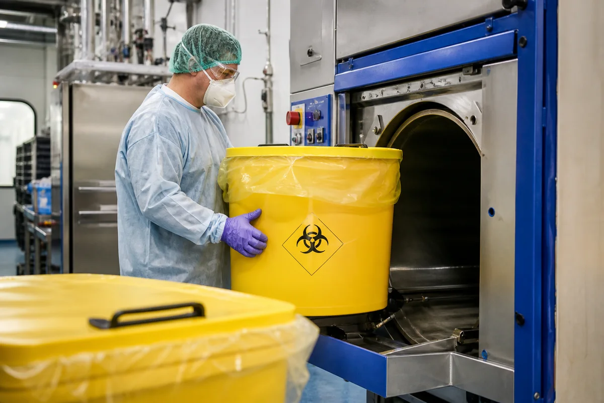 Editorial delivery context for £35m+ private-sector renewal for regulated waste-management services for a pharmaceutical organisation