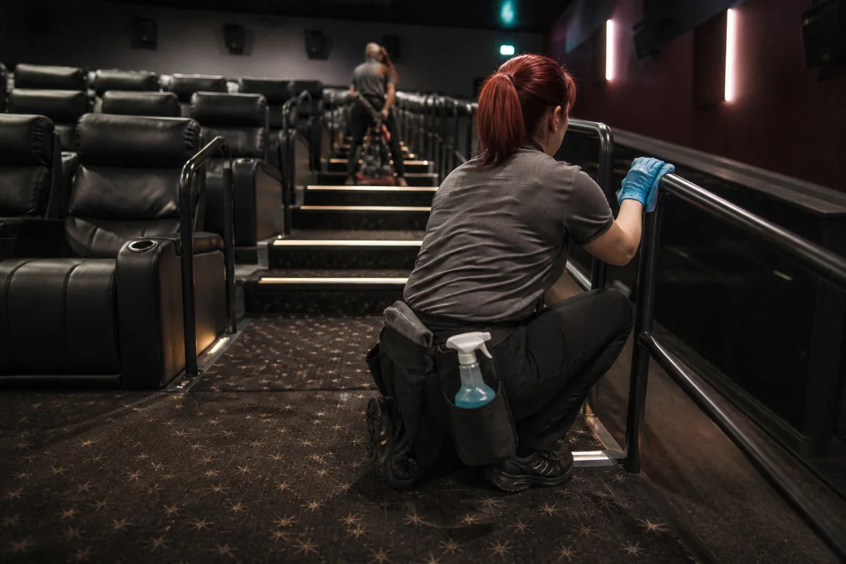Editorial delivery context for £9m+ private-sector award for multi-site cleaning and environmental services for a cinema estate