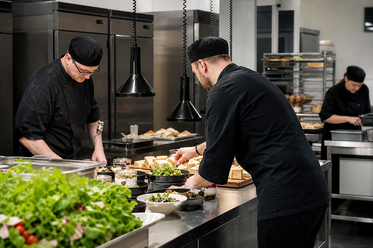 Editorial delivery context for £5m+ private-sector award for workplace catering for a luxury retail organisation