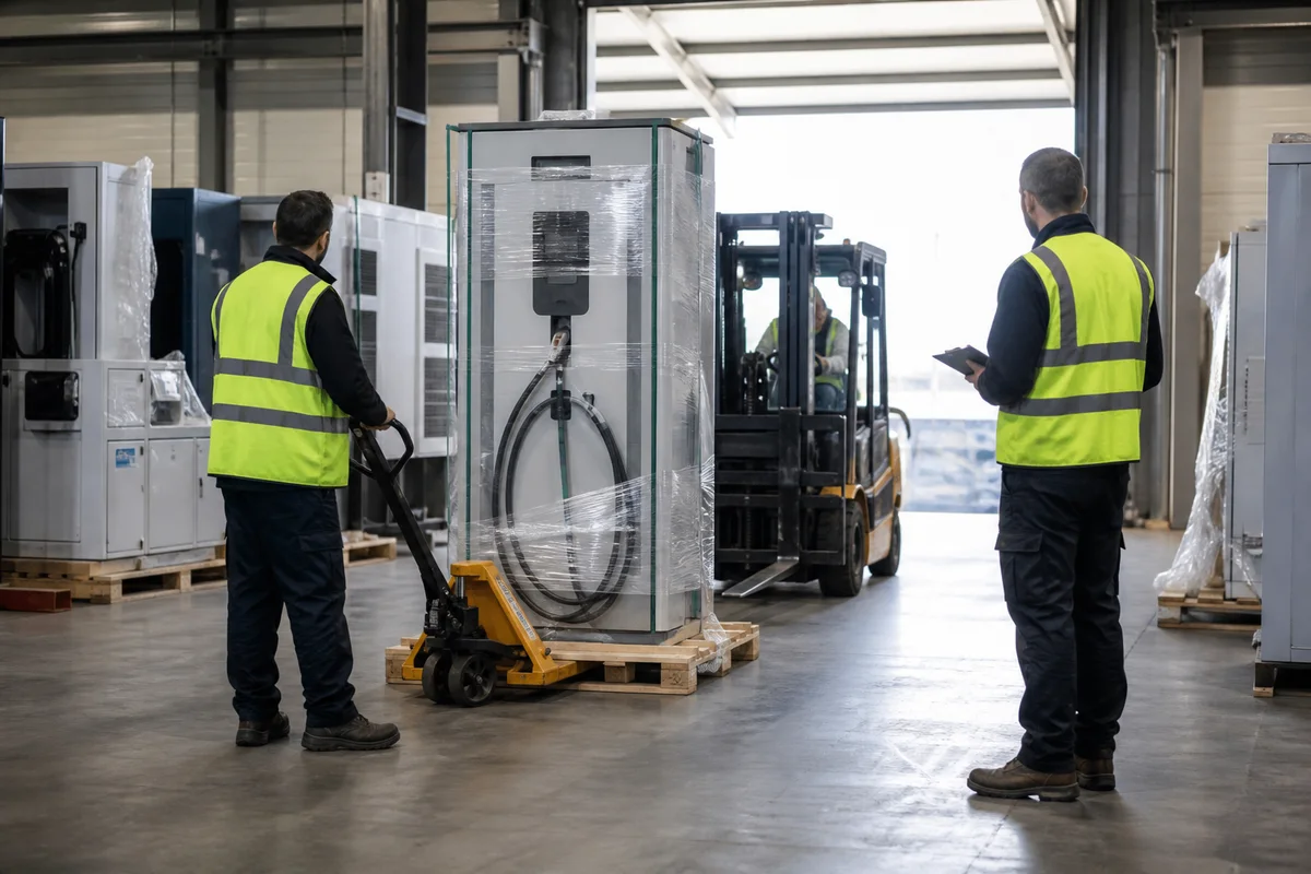 Editorial delivery context for £5m+ long-term private-sector award for warehousing and transport for ev-charging equipment