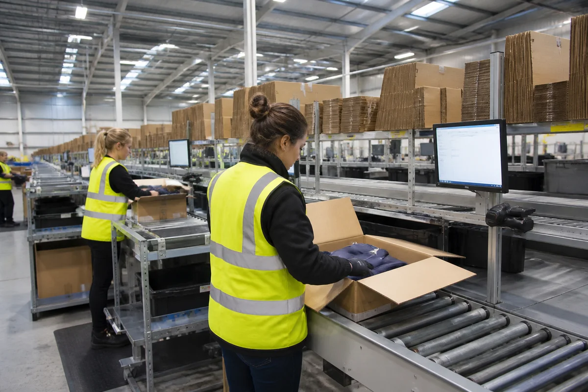 Editorial delivery context for £5m+ commercial expansion for sportswear ecommerce logistics
