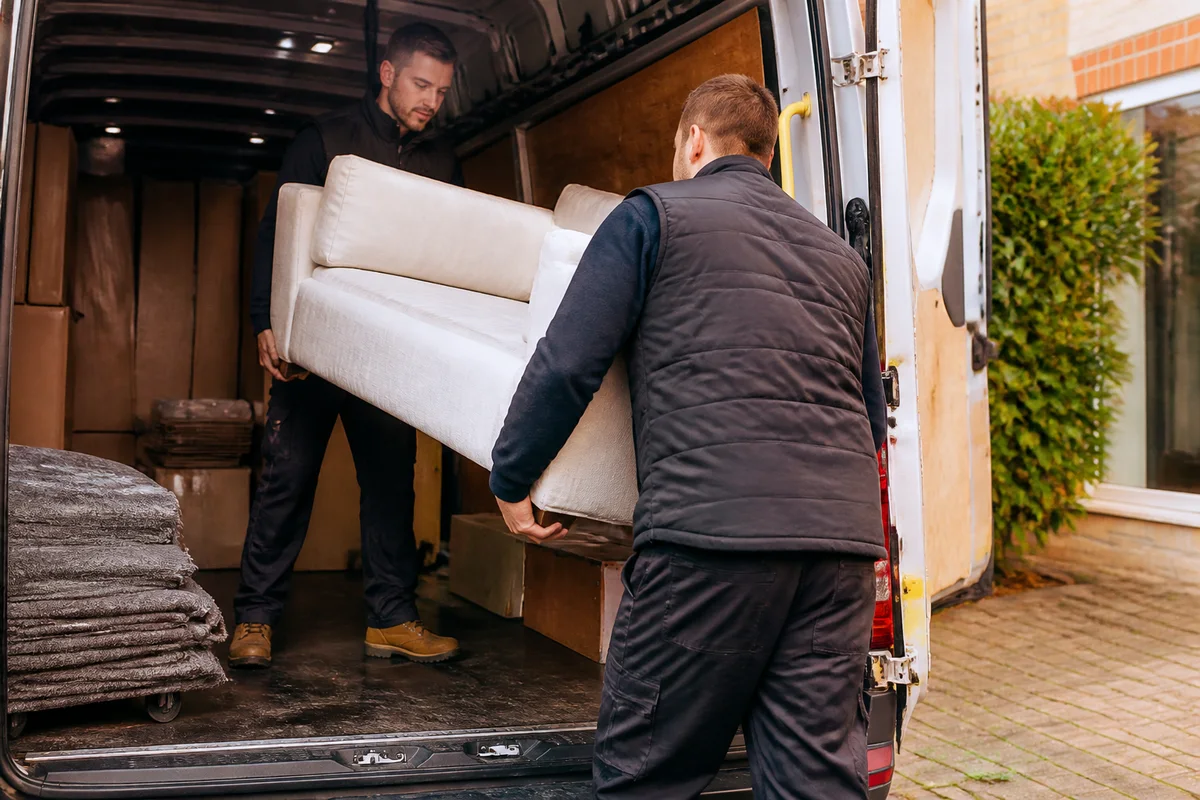 Editorial delivery context for £5m+ long-term commercial extension for e-fulfilment and two-person home delivery for a furniture brand