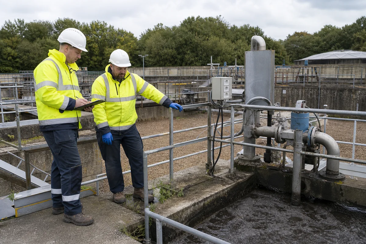 Editorial delivery context for £25k+ public-sector award for sewage treatment and pumping-station maintenance