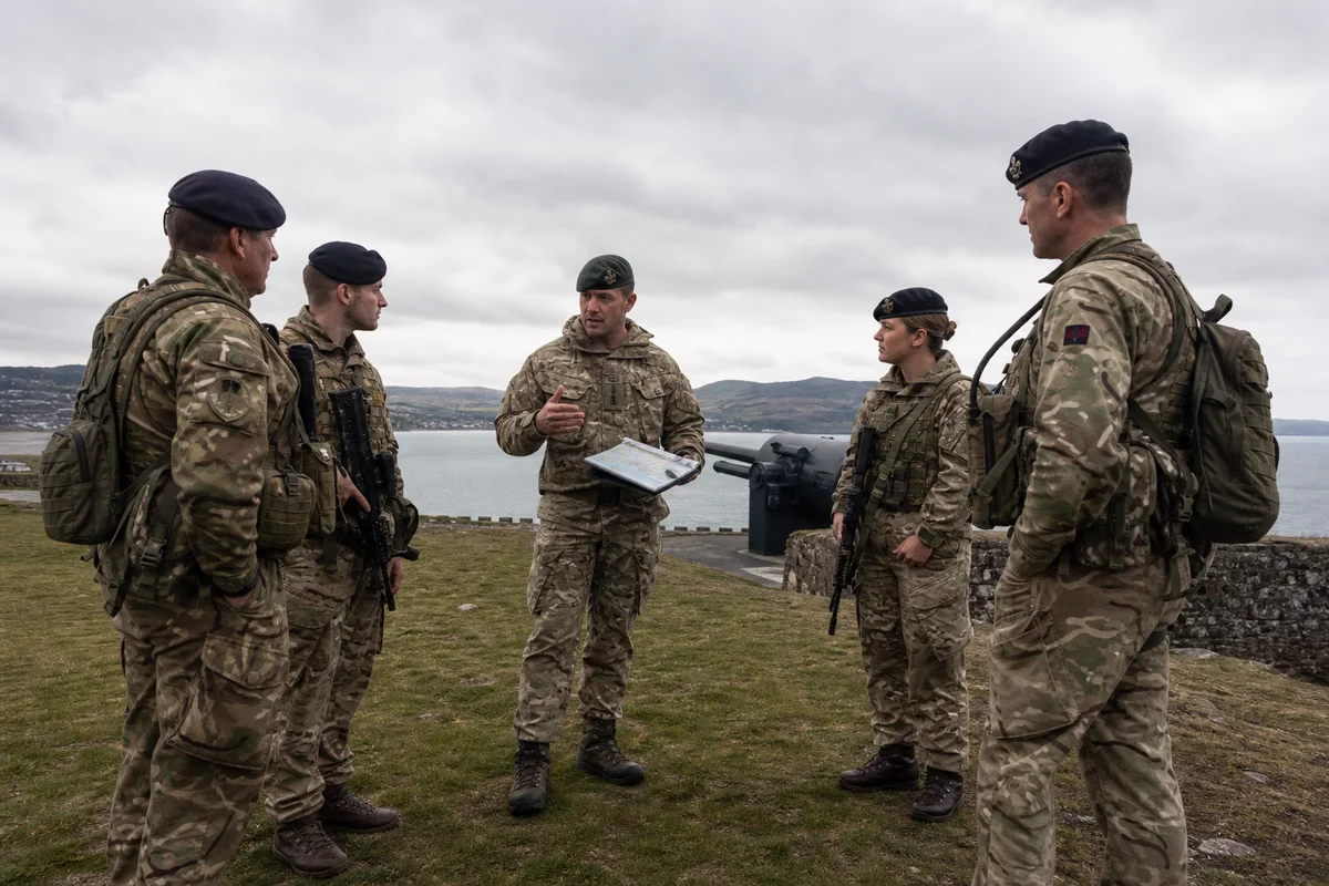 Professionals working in defence