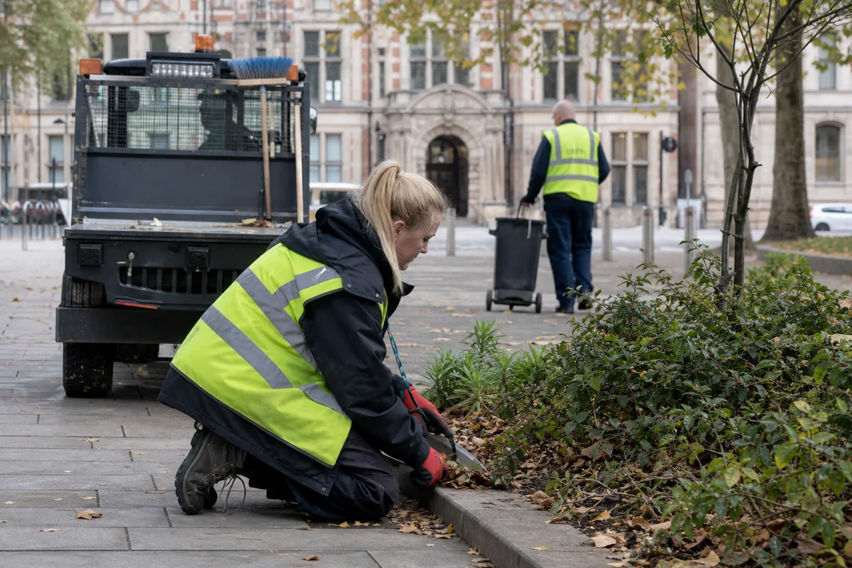 Professionals working in local government
