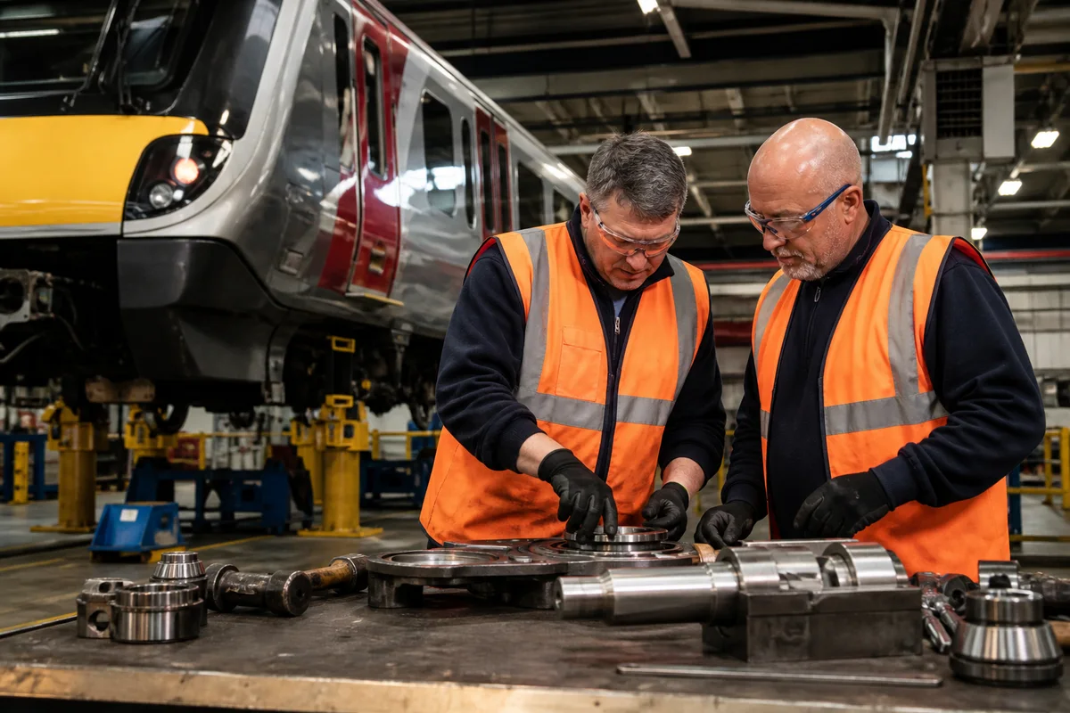 Professionals working in manufacturing and engineering