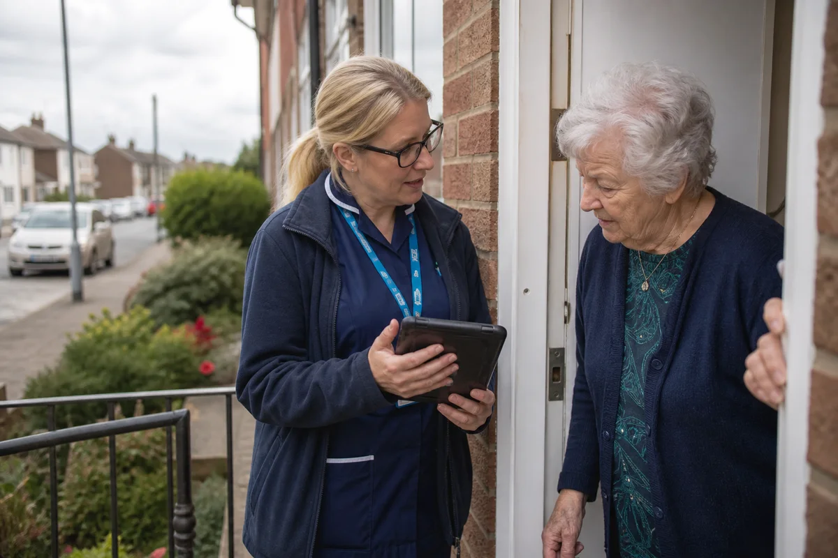 Professionals working in public health and community services