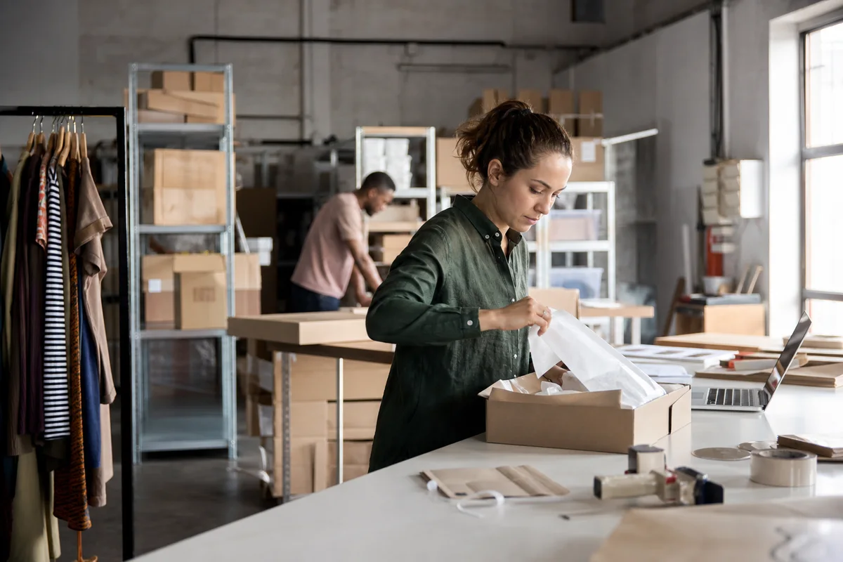 Professionals working in retail and ecommerce